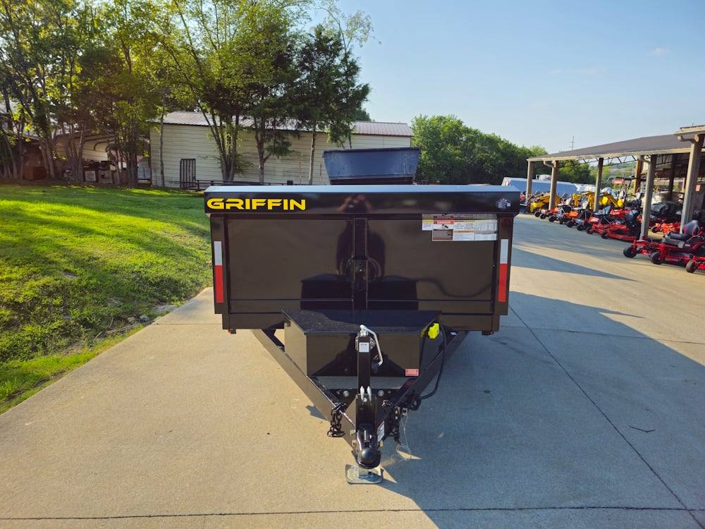 7' X 14' 2ft Sides Hydraulic Dump Trailer 7,000lb Axles 14K GVWR