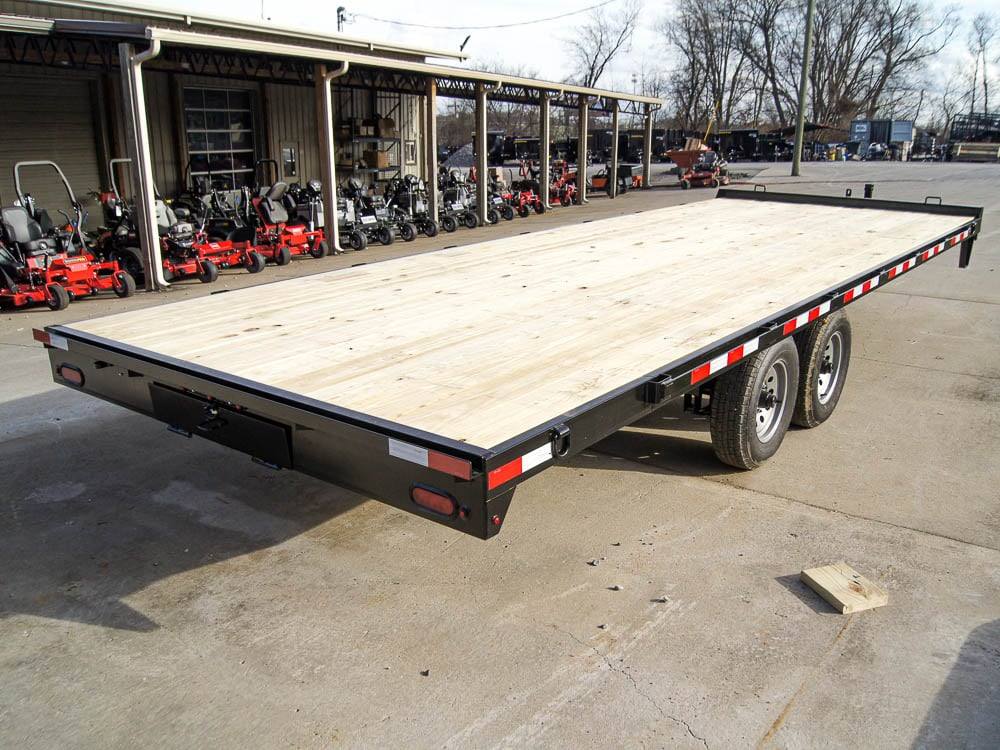 8.5x22 IBeam Deckover Equipment Trailer Straight Deck (2) 5200lb Axles 10K GVWR - Image 5