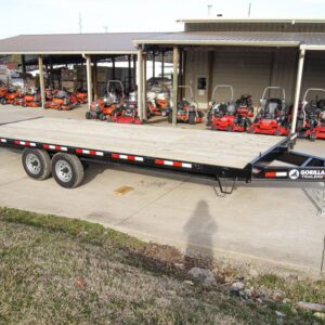 8.5x22 IBeam Deckover Equipment Trailer Straight Deck (2) 5200lb Axles 10K GVWR