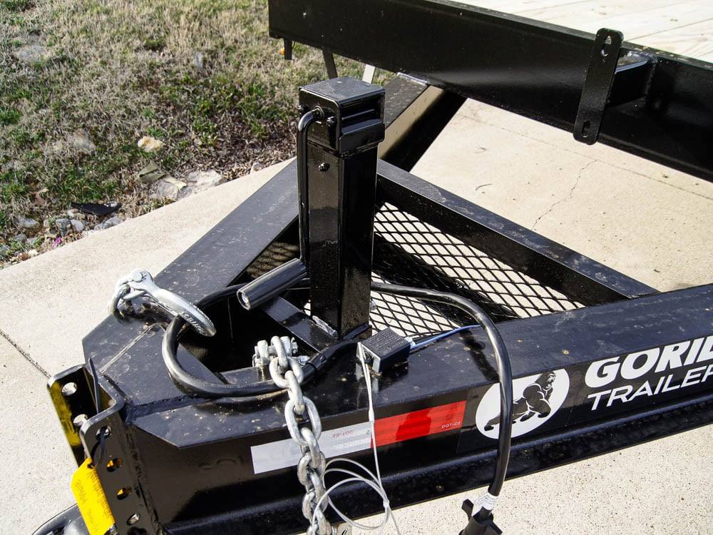 8.5x22 IBeam Deckover Equipment Trailer Straight Deck (2) 5200lb Axles 10K GVWR - Image 2