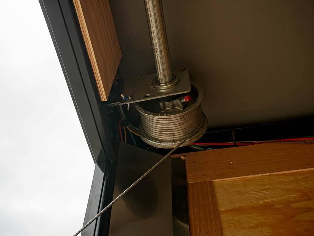 8.5 x 24 Charcoal/Black Enclosed Trailer with Blackout Package Storage - Image 5