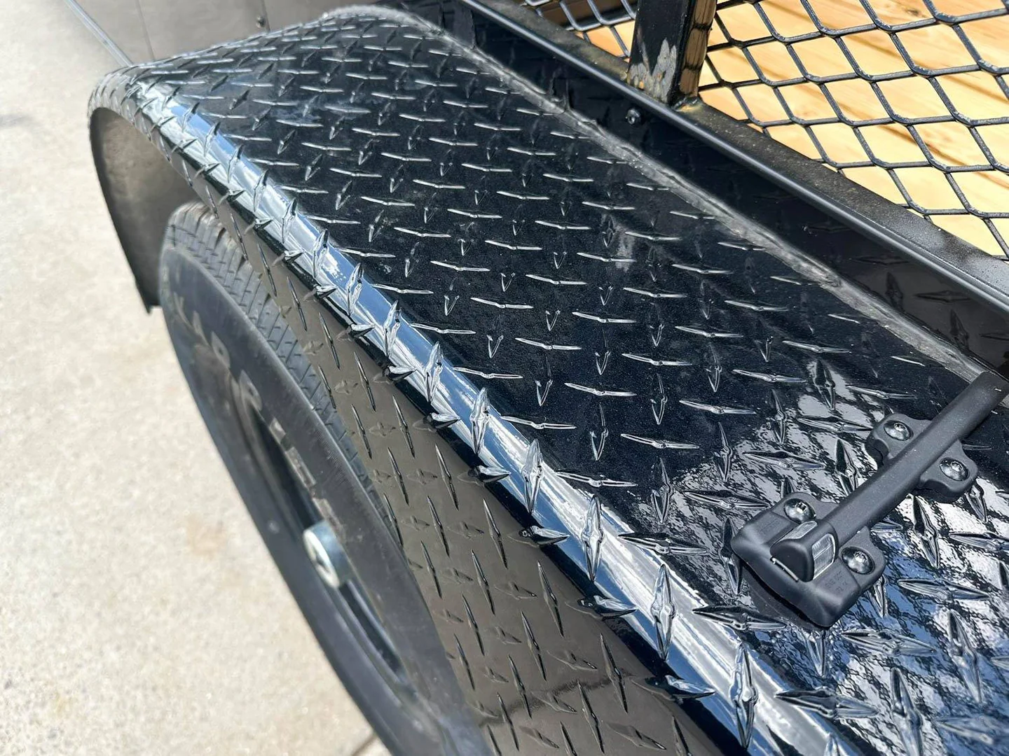 7x18 Black with Blackout Hybrid Enclosed Trailer (2) 7K Axles Storage - Image 2