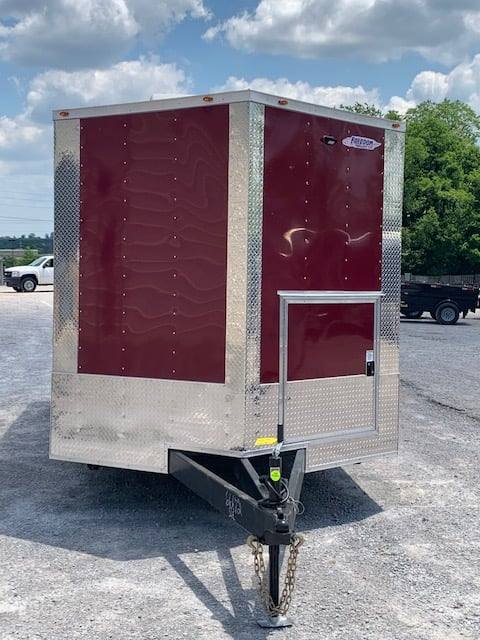 8.5' x 18' Brandy Wine BBQ Porch Concession Food Trailer - Image 6