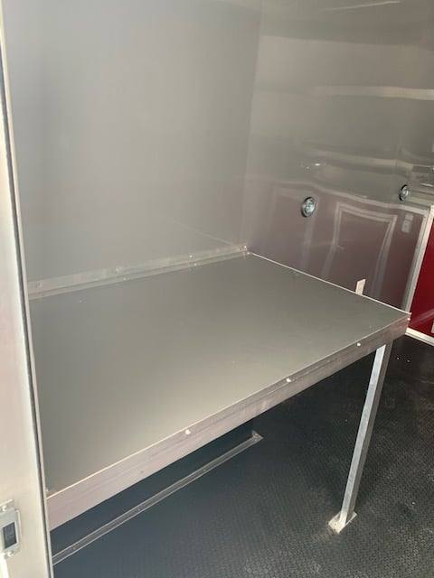 8.5' x 18' Brandy Wine BBQ Porch Concession Food Trailer - Image 7