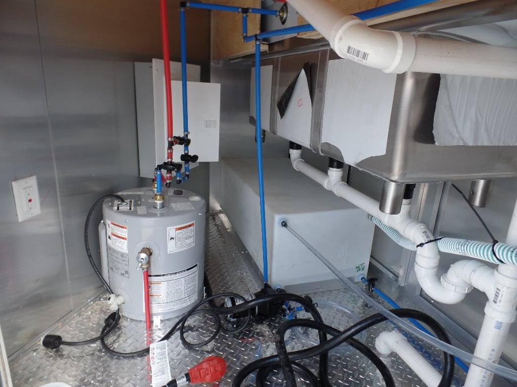 8.5' x 16' Concession Trailer White Food Event Catering - Image 5