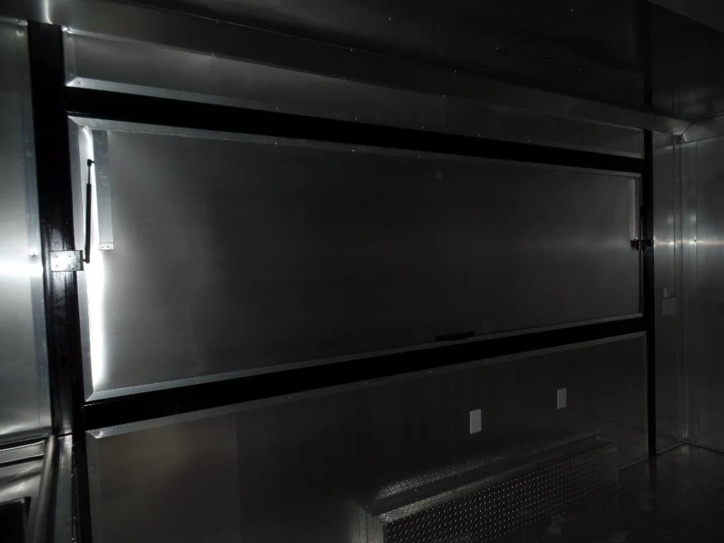 8.5' x 16' Concession Trailer White Food Event Catering - Image 3