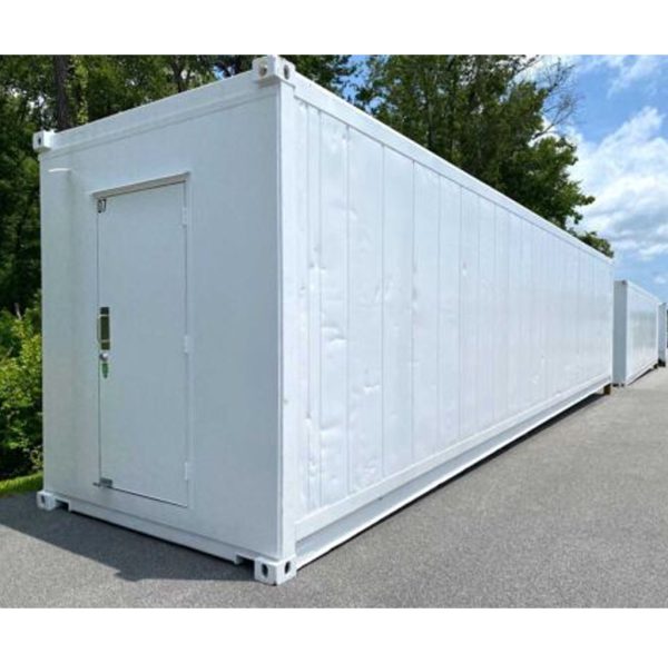 40 Ft High Cube Insulated Shipping Container With 5 Ton Bard Hvac Unit - Image 2