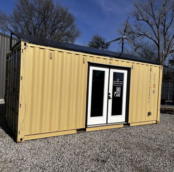 20 ft Shipping Container Office Solar Off Grid Or Grid - Image 7