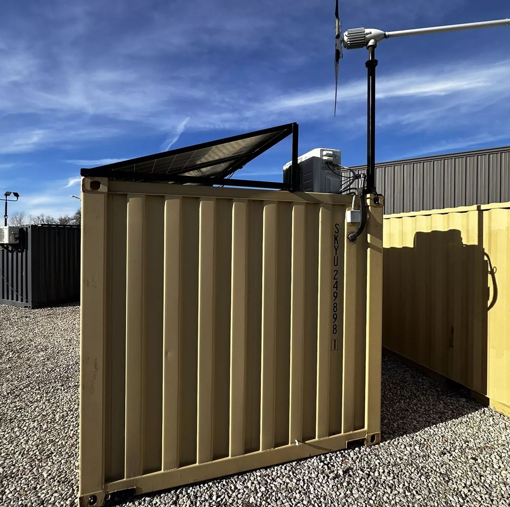 20 ft Shipping Container Office Solar Off Grid Or Grid - Image 6